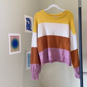 Madewell striped sweater